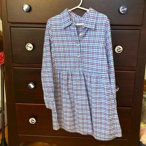 Girls plaid Vineyard Vines dress